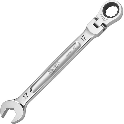 Milwaukee Ráčnový očkoplochý klíč s kloubem 17 mm 4932480190