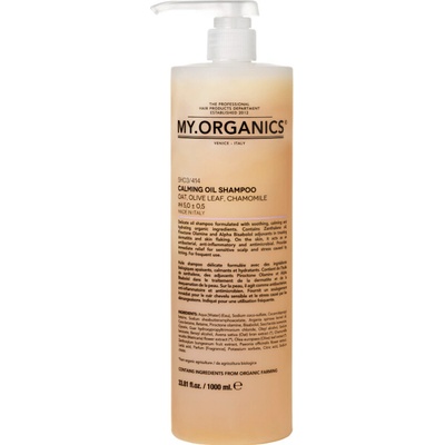 My.Organics Calming Oil Shampoo Oat Olive Leaf And Chamomile 1000 ml