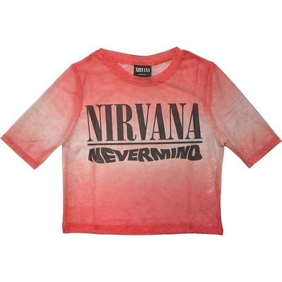 Nirvana Nevermind Wavy Logo (Mesh) Pink XS Дамски Риза (<![CDATA[NIRVMCT83LP00]]>)
