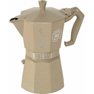 Bialetti MOKA EXCLUSIVE 6TZ Induction, sand