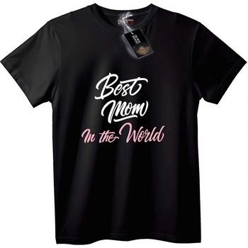 NOONEBRAND Тениска Най-добра Майка в Света - M, White