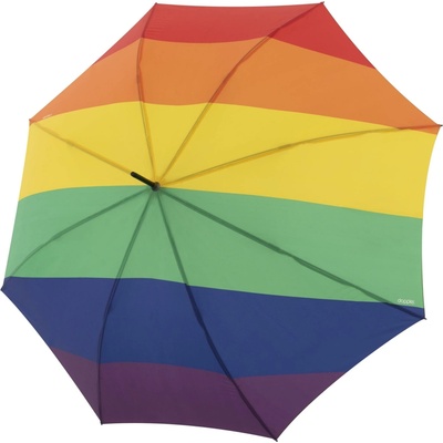 Doppler Modern Art Pride Rainbow deštník holový vystřelovací vícebarevný