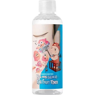 Elizavecca Hell Pore Clean Up AHA Fruit Toner - Пилинг тонер с плодови киселини 200мл