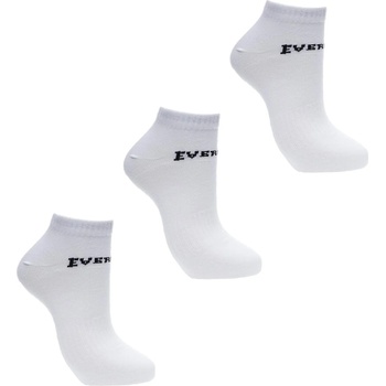 Image 1 of Everlast Мъжки чорапи Everlast 3 Pack Trainer Socks Mens - White