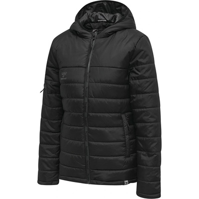 Hummel North Quilted Hood Jacket Woman black