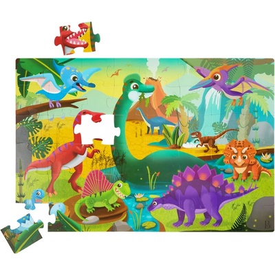 Dino B.toys maxi 48 dílků saurus