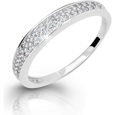 Zodiax Zlatý prsten se zirkony 1538 bílá