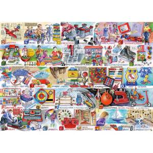 Gibsons - Puzzle Space Hoppers and Scooters - 1 000 piese