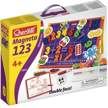 Image 1 of Quercetti Магнитна дъска Гуерцети quercetti 48 цифри + 30 магнита