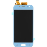  OEM Стъкло и LCD екран за Samsung Galaxy J5 (2017) / SM-J530, оригинален (OEM), сребърно синьо (21425)
