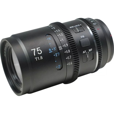 SIRUI Astra 75mm T1.8 1.33X L Mount, Blu