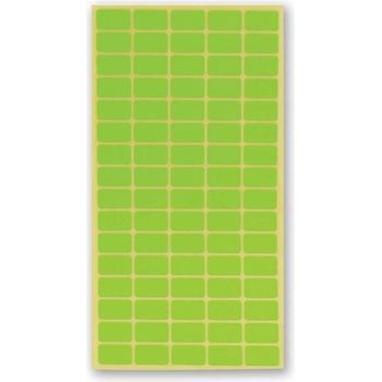 Spree Етикети 12/22 мм, 80 бр. на лист, 10 л. , зелен (3800884122372)