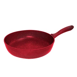 Haschever HR-GRANITE-ЧЕРВЕНО-Дълбок тиган 24xh5, 5cm (ETVDGR0024008) (0189232)