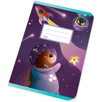 Papírny Brno Zošit 512 A5 10 listovt linajkový