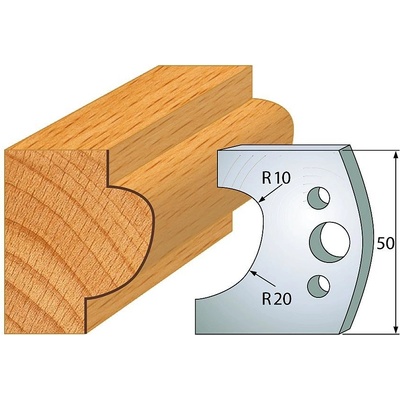 IGM Profil 504 - pár nožů 50x4mm SP