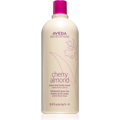 Aveda Cherry Almond Hand and Body Wash овлажняващ душ гел за ръце и тяло 1000ml