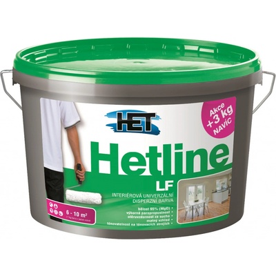 HET HETLINE LF disperzní malířská barva 7+1kg