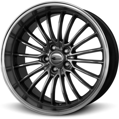 BROCK B24GP 9x20 5x114,3 ET35 chrome silver polished