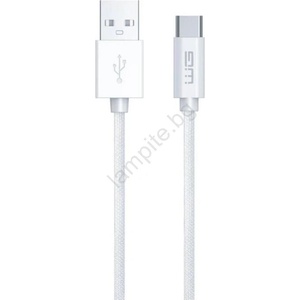 WINNER GROUP-WG - USB кабел USB-C / USB-A 60W 1m бял (WN0009)