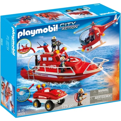 Playmobil 9503 Velká hasičská akce