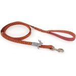 Hurtta - Razzle Eco Red Spring Leash - Пружинен повод за куче лента - Червен, дължина 180см, ширина 15мм - 933915