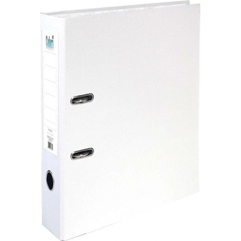 Colori Класьор, 8 cm, PP, без метален кант, бял (1070120173)