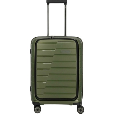 Travelite Пътен куфар Travelite Air Base 4w S Front pocket Olive Travelite | Zelen | МЪЖЕ | UNI