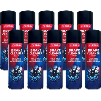 CLEBRA Čistič bŕzd 10 x 500 ml