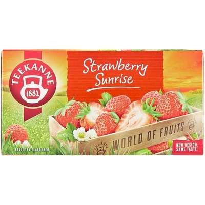 TEEKANNE Strawberry Sunrise World of Fruits 20 x 2,5 g