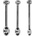 Ouch! Urethral Sounding Metal Plug Set OU606