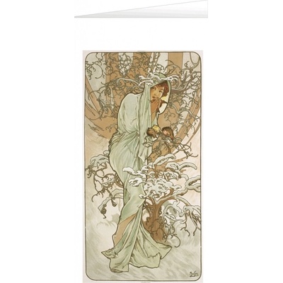 Blahoželanie Alfons Mucha – Winter