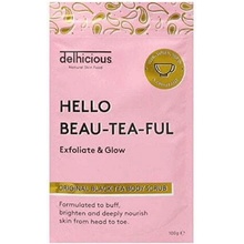 Delhicious Original Black Tea Body Scrub tělový peeling 100 g