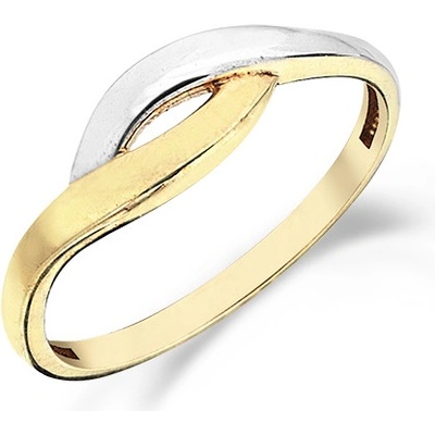 Lillian Vassago Jednoduchý prsten z kombinovaného zlata LLV98 GR028YW