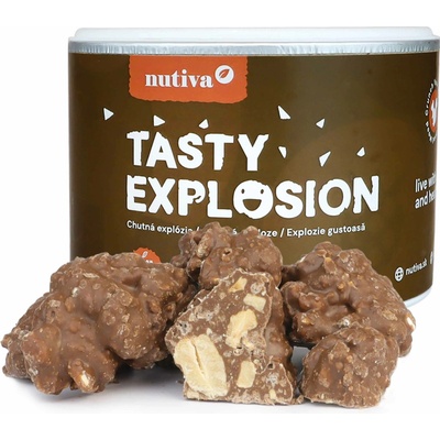 NUTIVA Kešu v čokoláde a slanom karameli Tubus 150 g