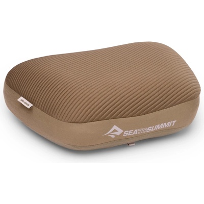 Sea to Summit Възглавница за пътуване Sea to Summit Aeros Premium Pillow Pillow - Burnt Olive - размер 56 x 36 x 12 cm (557-0616-0113)