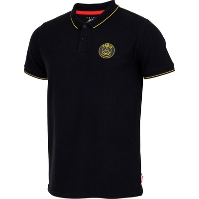 Fan-shop Polo PSG Logo čierne
