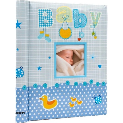 FANDY Fotoalbum samolepicí 22,5x28 cm 40 stran dětské Duckling 1 modré