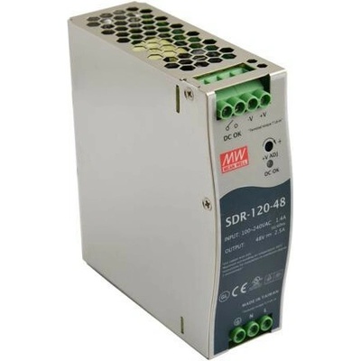 INNY Spínaný napájecí zdroj pro lištu DIN Pulsar SDR-120-48