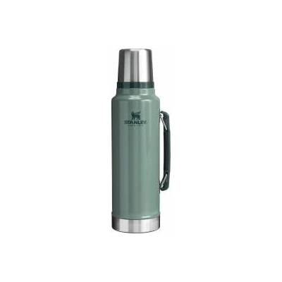 STANLEY 1913 Classic Legendary Thermos Bottle 1.4L - Thermos Keeps Hot or Cold for 40 Hours - Stainless Steel Thermos Flask - BPA Free - Dishwasher Safe - Hammertone Green - 100000115856