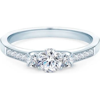 Image 1 of SAVICKI Годежен пръстен Dream: бяло злато, диаманти