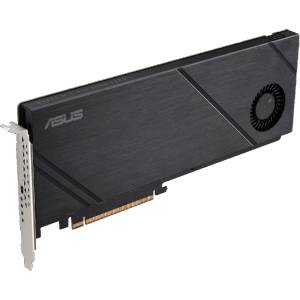ASUS Hyper M. 2 x16 Gen5 Card (PCIe 5.0/4.0) поддържа до четири NVMe M. 2 (2242/2260/2280/22110) устройства със скорост до 512 Gbps за RAID функции в различни процесорни платформи 90MC0CY0-M0EAY0 (90MC0CY0