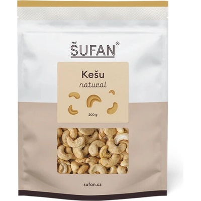 ŠUFAN Kešu natural W240 200 g