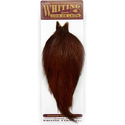 Whiting Hackles Whiting Kohoutí Skalp Coq de Leon Rooster Cape Brown