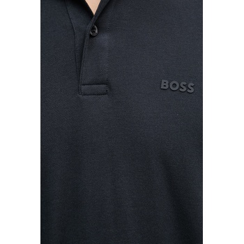 BOSS Green тениска с яка мъжка от памук Pio 1 (50554574)
