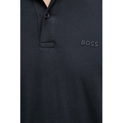 BOSS Green тениска с яка мъжка от памук Pio 1 (50554574)