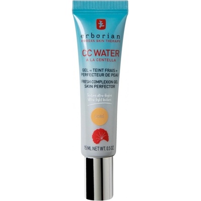Erborian CC Water ľahký tónovací fluid malé balenie Doré 15 ml