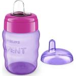 Philips Неразливаща чаша Philips Avent - 260 ml, За лесен преход, за момиче (SCF553/03)