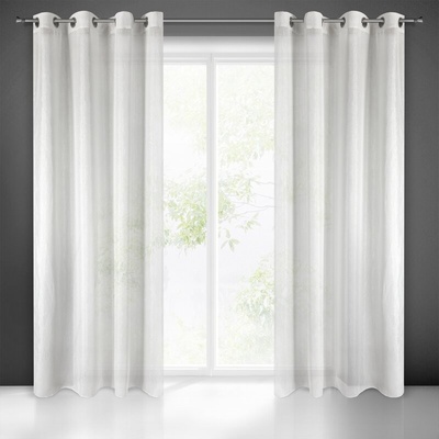 Takoy Dekoračná záclona FELICIA s lesklou nití 140 x 250 cm-HF-350320 | 140 x 250 cm