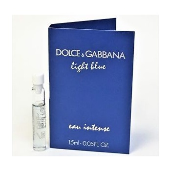 Dolce & Gabbana Light Blue Eau Intense parfémovaná voda dámská 1,5 ml vzorek