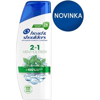 Head & Shoulders Menthol Fresh šampón Proti Lupinám 540 ml